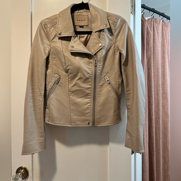 BLANK NYC Vegan Leather Moto Jacket - Picture 2 of 3